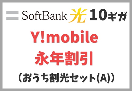 おうち割光セット(A)｜Y!mobileが1,650円/月の永年割引